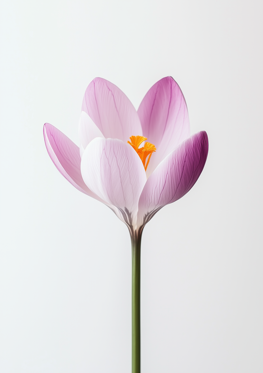 Botanical - Flowers - Crocus - A2 Print