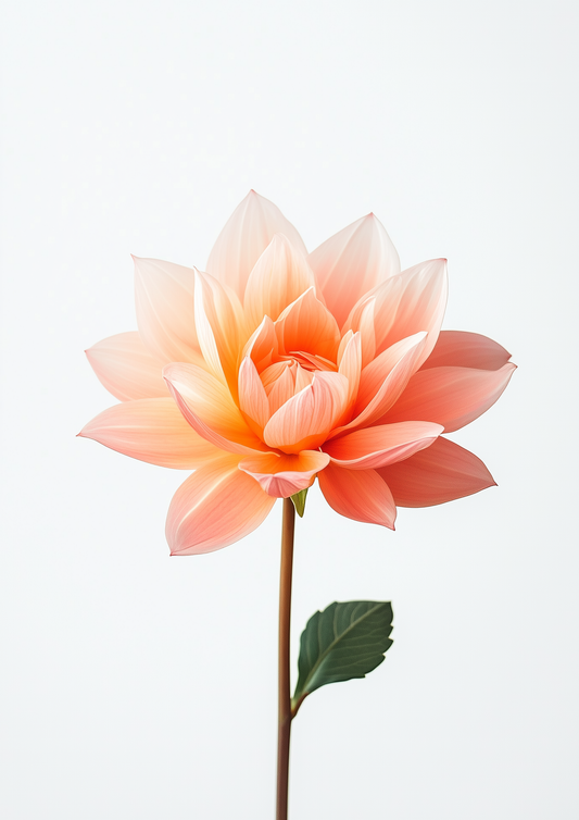 Botanical - Flowers - Dahlia - A2 Print