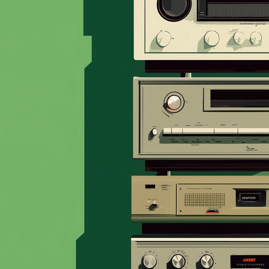 Music - Hardware - Hi-Fi - A2 Print