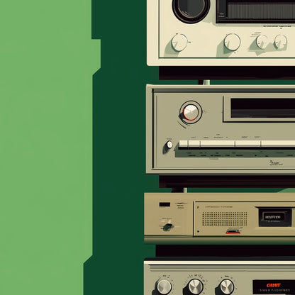 Music - Hardware - Hi-Fi - A2 Print