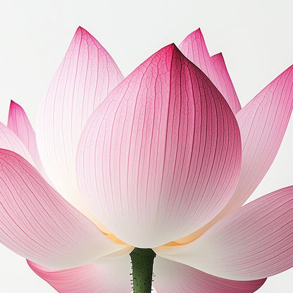 Botanical - Flowers - Pink Lotus - A2 Print